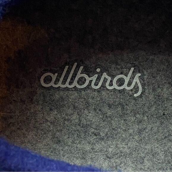 Allbirds Sam's Club Exclusive Wool Blue/ White Runners Size 8 - Picture 10 of 13